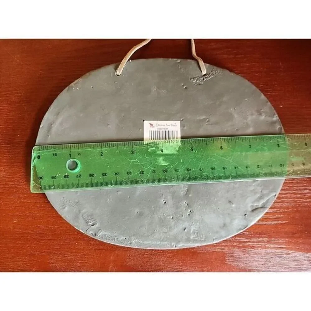 WELCOME FRIENDS -BASKET‎ OF APPLES, plaque, w/ hanger